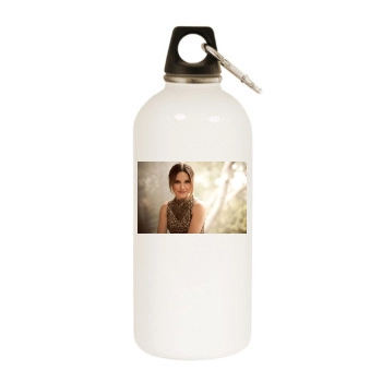 Sophia Bush White Water Bottle With Carabiner