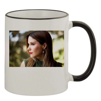 Sophia Bush 11oz Colored Rim & Handle Mug