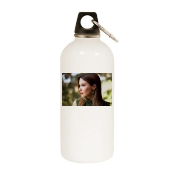 Sophia Bush White Water Bottle With Carabiner