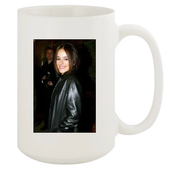 Alizee 15oz White Mug