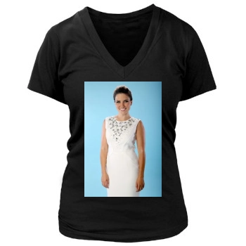 Sophia Bush Women's Deep V-Neck TShirt