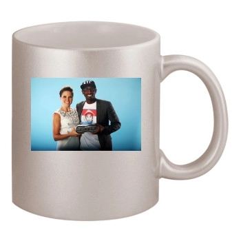 Sophia Bush 11oz Metallic Silver Mug