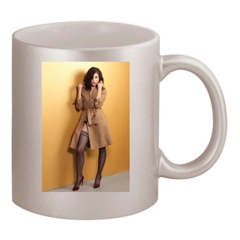 Sophia Bush 11oz Metallic Silver Mug