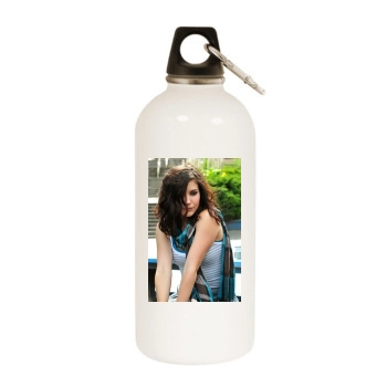 Sophia Bush White Water Bottle With Carabiner