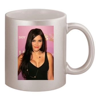 Sophia Bush 11oz Metallic Silver Mug