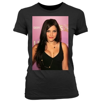 Sophia Bush Women's Junior Cut Crewneck T-Shirt