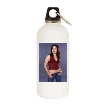 Sophia Bush White Water Bottle With Carabiner