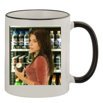 Sophia Bush 11oz Colored Rim & Handle Mug