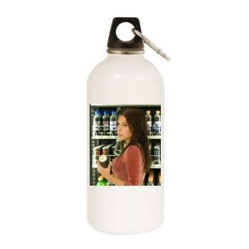 Sophia Bush White Water Bottle With Carabiner