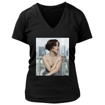 Sophia Bush Women's Deep V-Neck TShirt