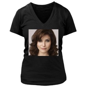 Sophia Bush Women's Deep V-Neck TShirt