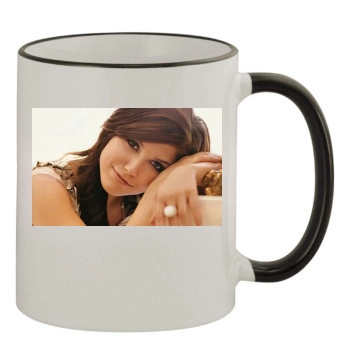 Sophia Bush 11oz Colored Rim & Handle Mug