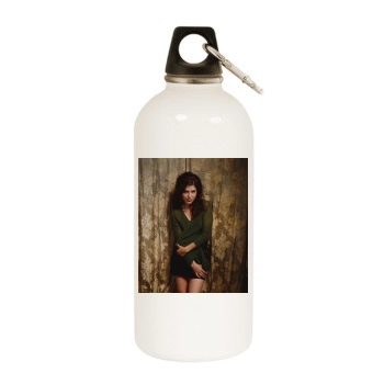 Sophia Bush White Water Bottle With Carabiner