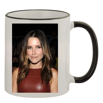 Sophia Bush 11oz Colored Rim & Handle Mug