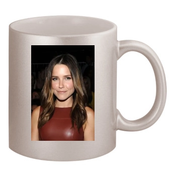 Sophia Bush 11oz Metallic Silver Mug