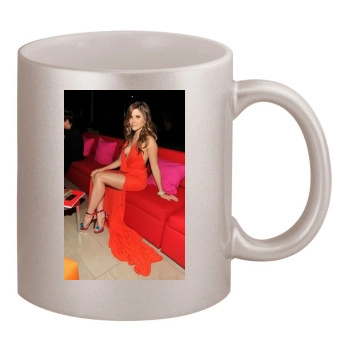 Sophia Bush 11oz Metallic Silver Mug