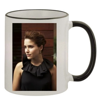 Sophia Bush 11oz Colored Rim & Handle Mug