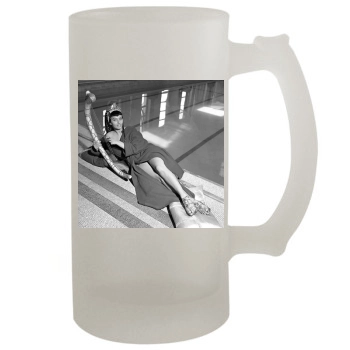 Sophia Loren 16oz Frosted Beer Stein