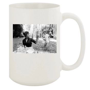 Sophia Loren 15oz White Mug