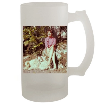 Sophia Loren 16oz Frosted Beer Stein