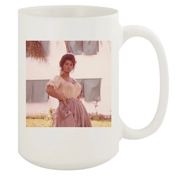 Sophia Loren 15oz White Mug