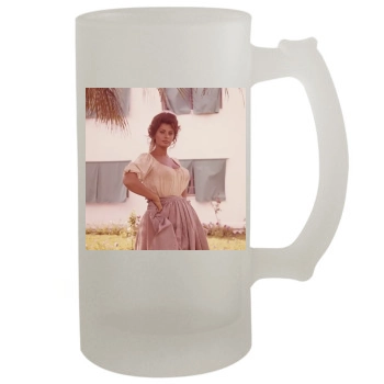 Sophia Loren 16oz Frosted Beer Stein