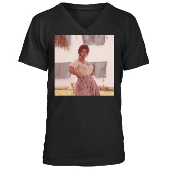 Sophia Loren Men's V-Neck T-Shirt