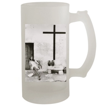 Sophia Loren 16oz Frosted Beer Stein