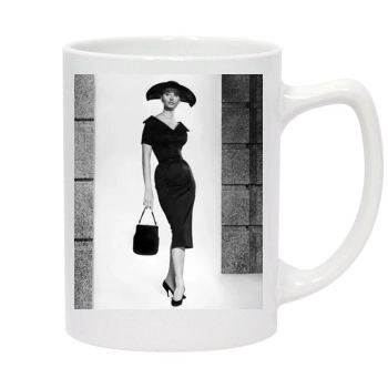 Sophia Loren 14oz White Statesman Mug