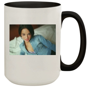 Alizee 15oz Colored Inner & Handle Mug