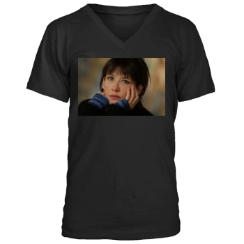 Sophie Marceau Men's V-Neck T-Shirt