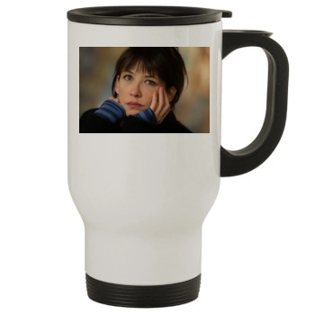 Sophie Marceau Stainless Steel Travel Mug