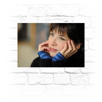 Sophie Marceau Metal Wall Art