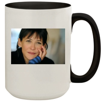 Sophie Marceau 15oz Colored Inner & Handle Mug