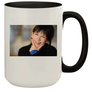 Sophie Marceau 15oz Colored Inner & Handle Mug