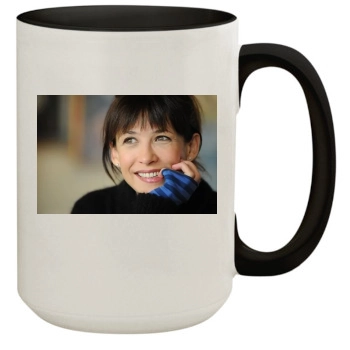 Sophie Marceau 15oz Colored Inner & Handle Mug