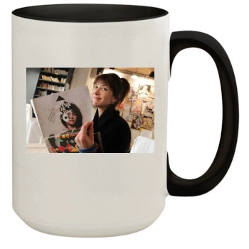 Sophie Marceau 15oz Colored Inner & Handle Mug