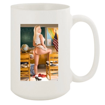 Spencer Scott 15oz White Mug