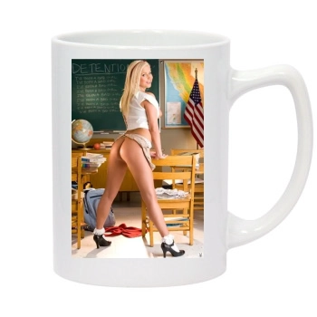 Spencer Scott 14oz White Statesman Mug