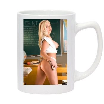 Spencer Scott 14oz White Statesman Mug