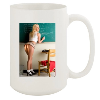 Spencer Scott 15oz White Mug