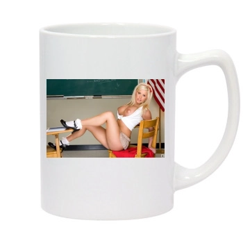 Spencer Scott 14oz White Statesman Mug