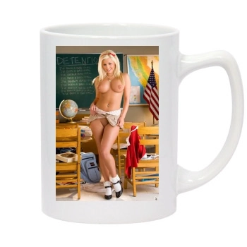 Spencer Scott 14oz White Statesman Mug