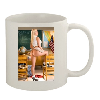 Spencer Scott 11oz White Mug