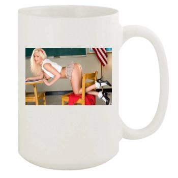 Spencer Scott 15oz White Mug