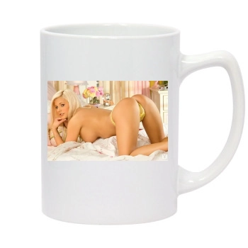 Spencer Scott 14oz White Statesman Mug