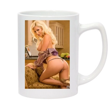 Spencer Scott 14oz White Statesman Mug