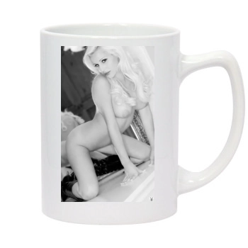 Spencer Scott 14oz White Statesman Mug