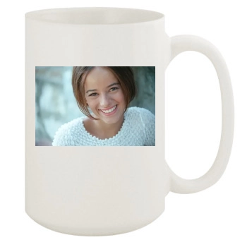 Alizee 15oz White Mug