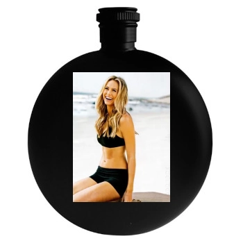 Stacy Keibler Round Flask